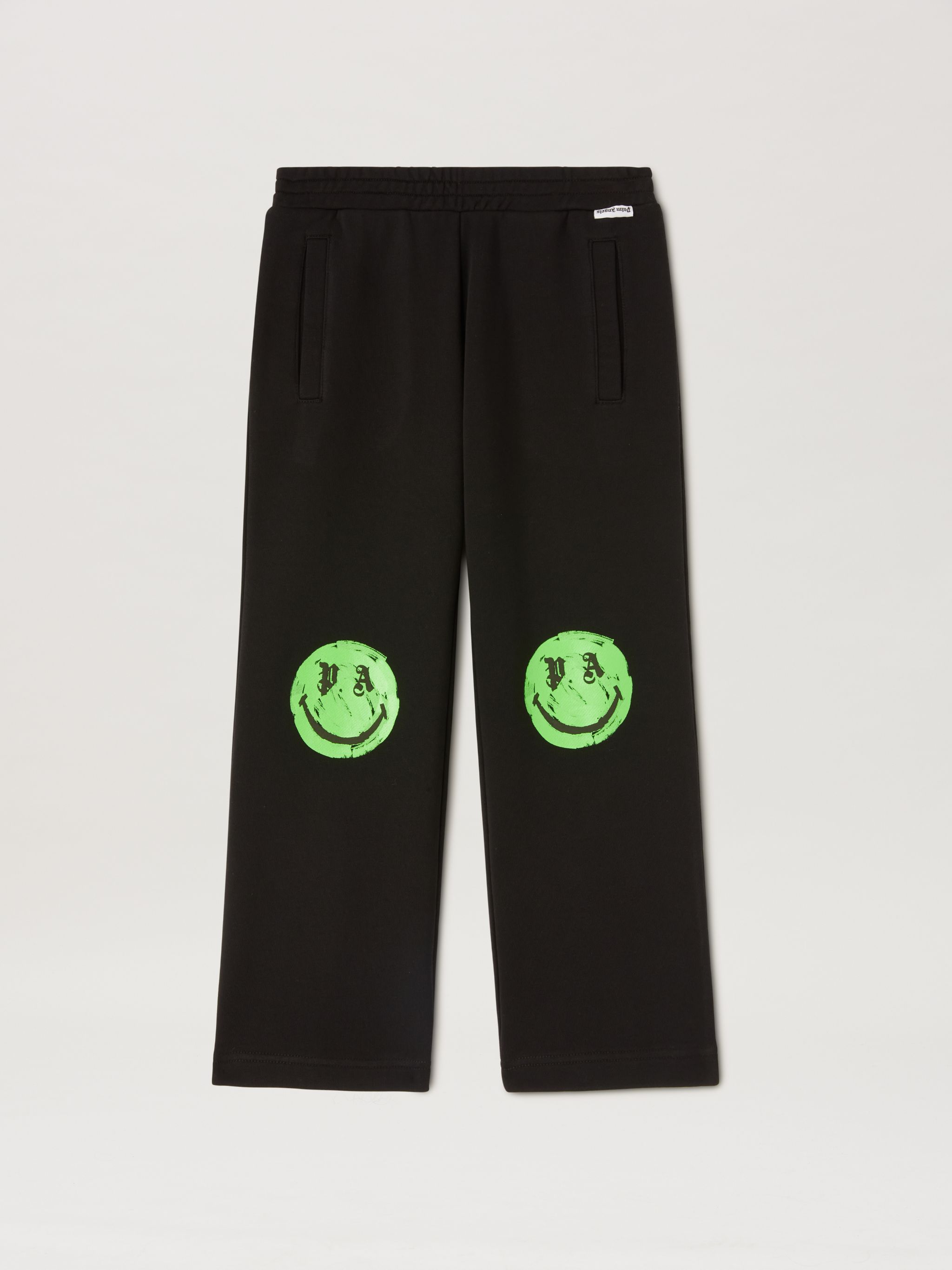 Palm Angels x Smiley Travel Pants in black - Palm Angels® Official