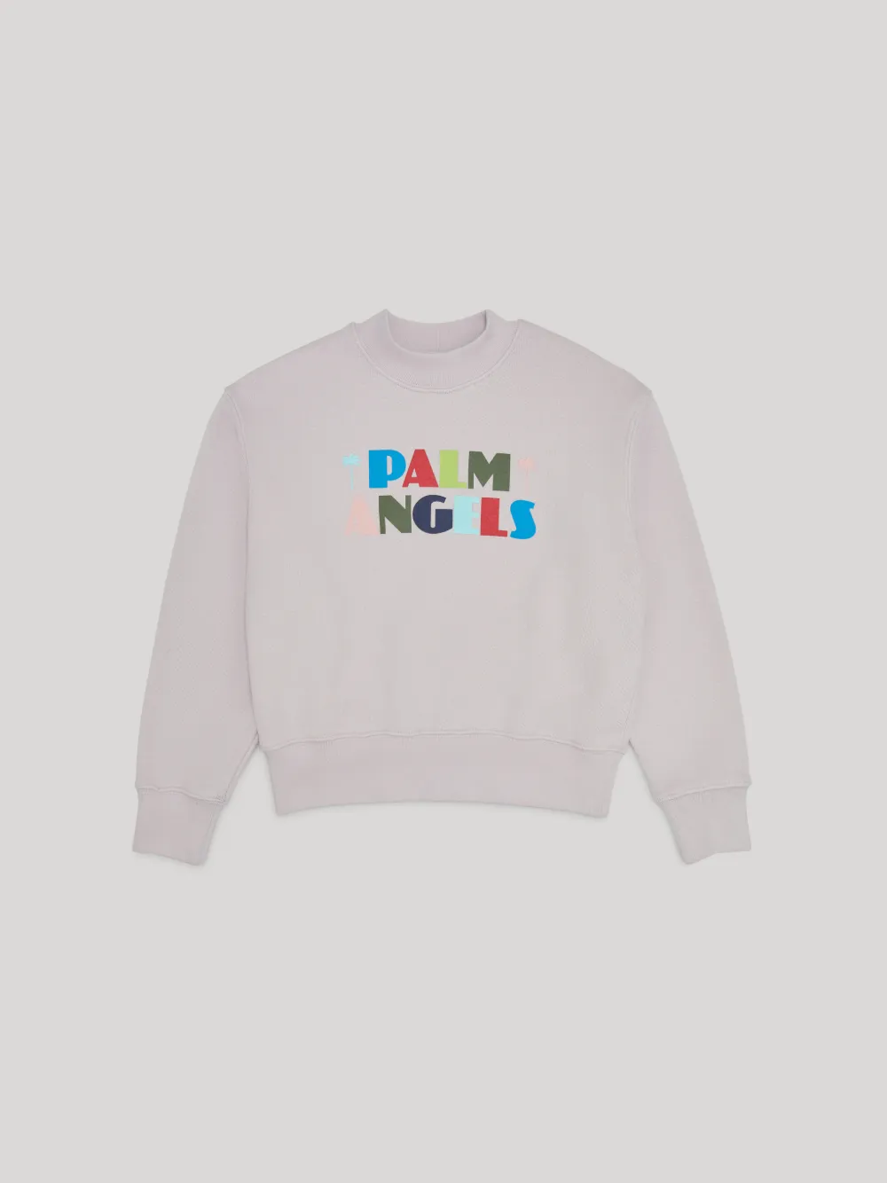 palm angels multicolor logo hoodie