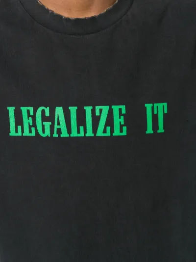 Palm Angels Legalize It print t-shirt 