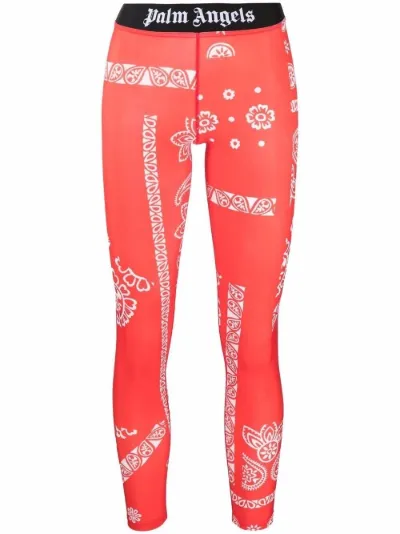 Leggings con stampa bandana | Palm Angels | Eraldo.com