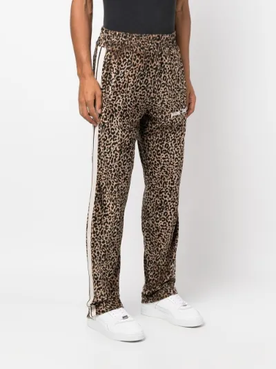 Animal print 2024 track pants