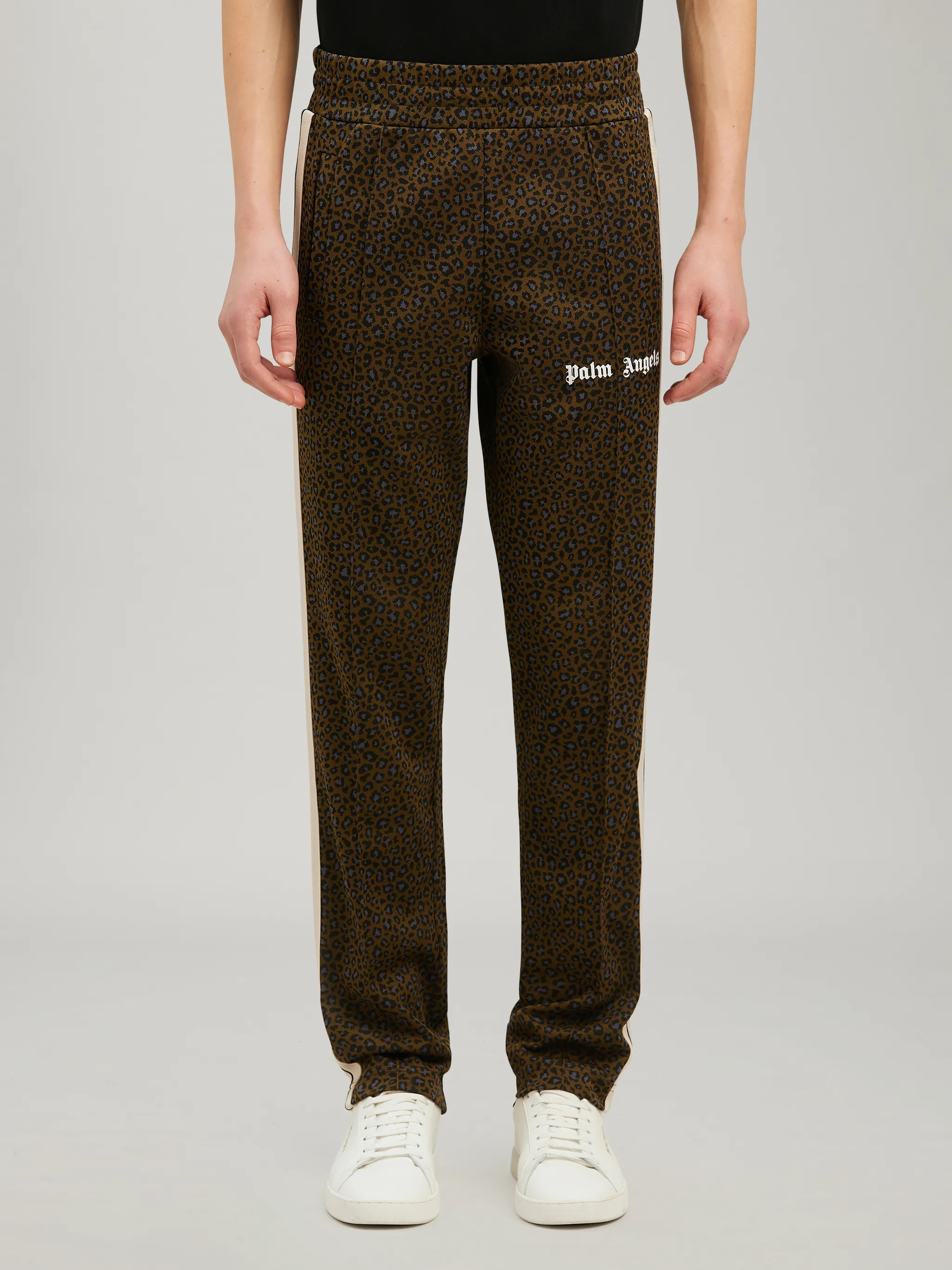 LEOPARD TRACK PANTS