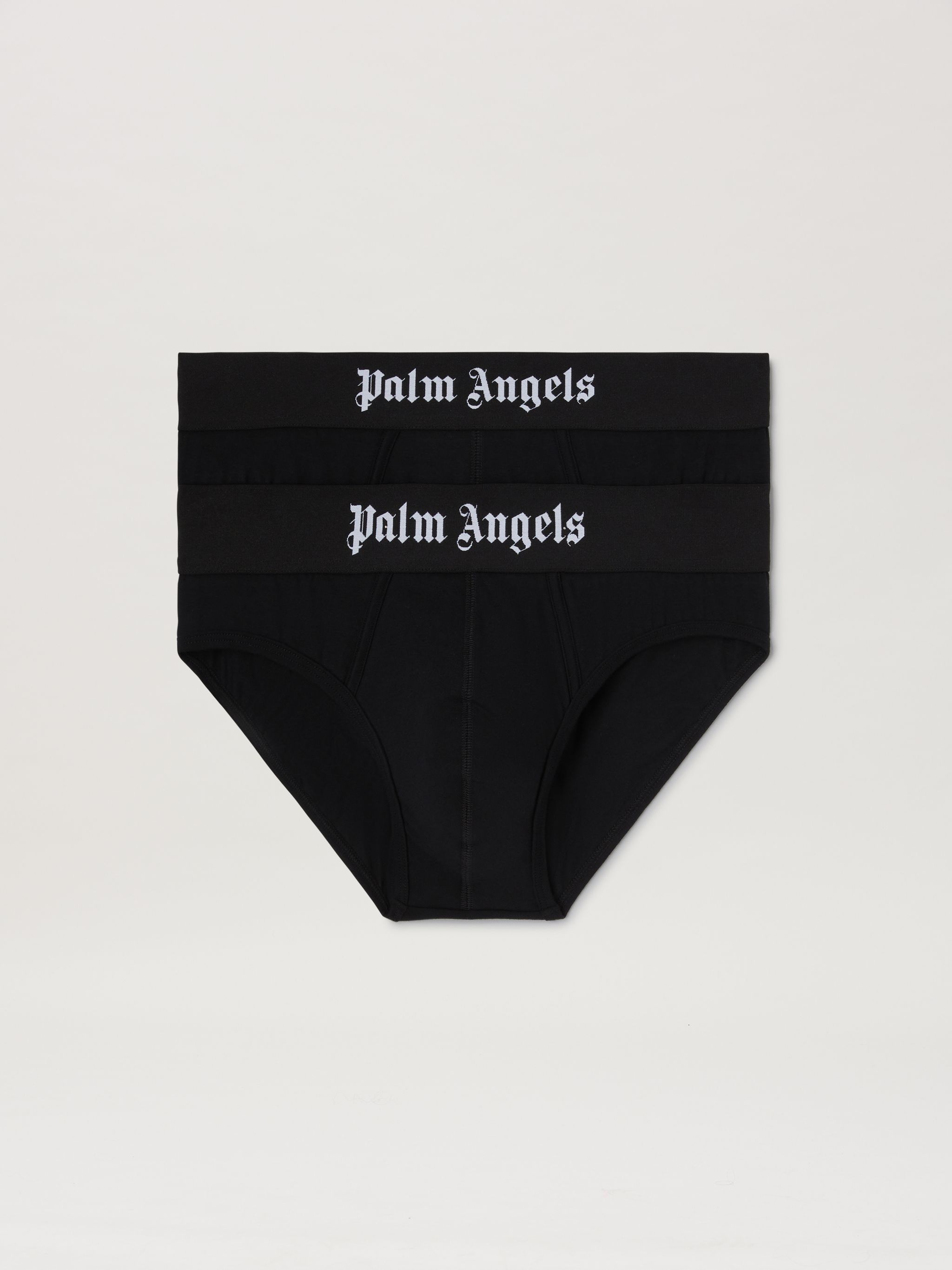 Logo Band Bipack Slips In 1010 Black - Black - Palm Angels® Official