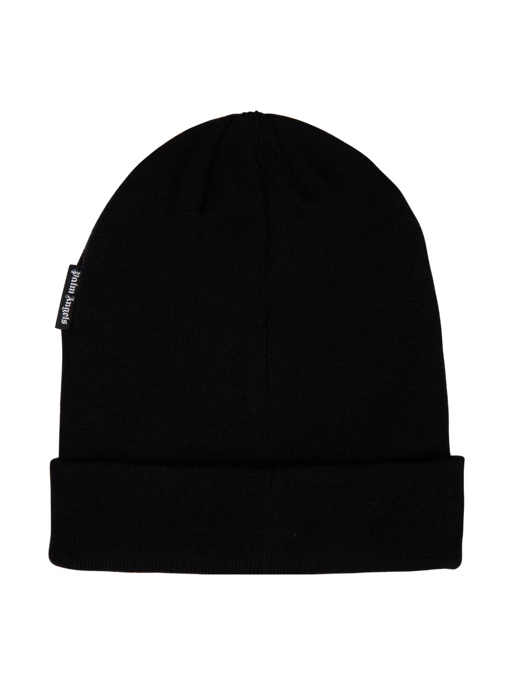 LOGO BEANIE in black - Palm Angels® Official