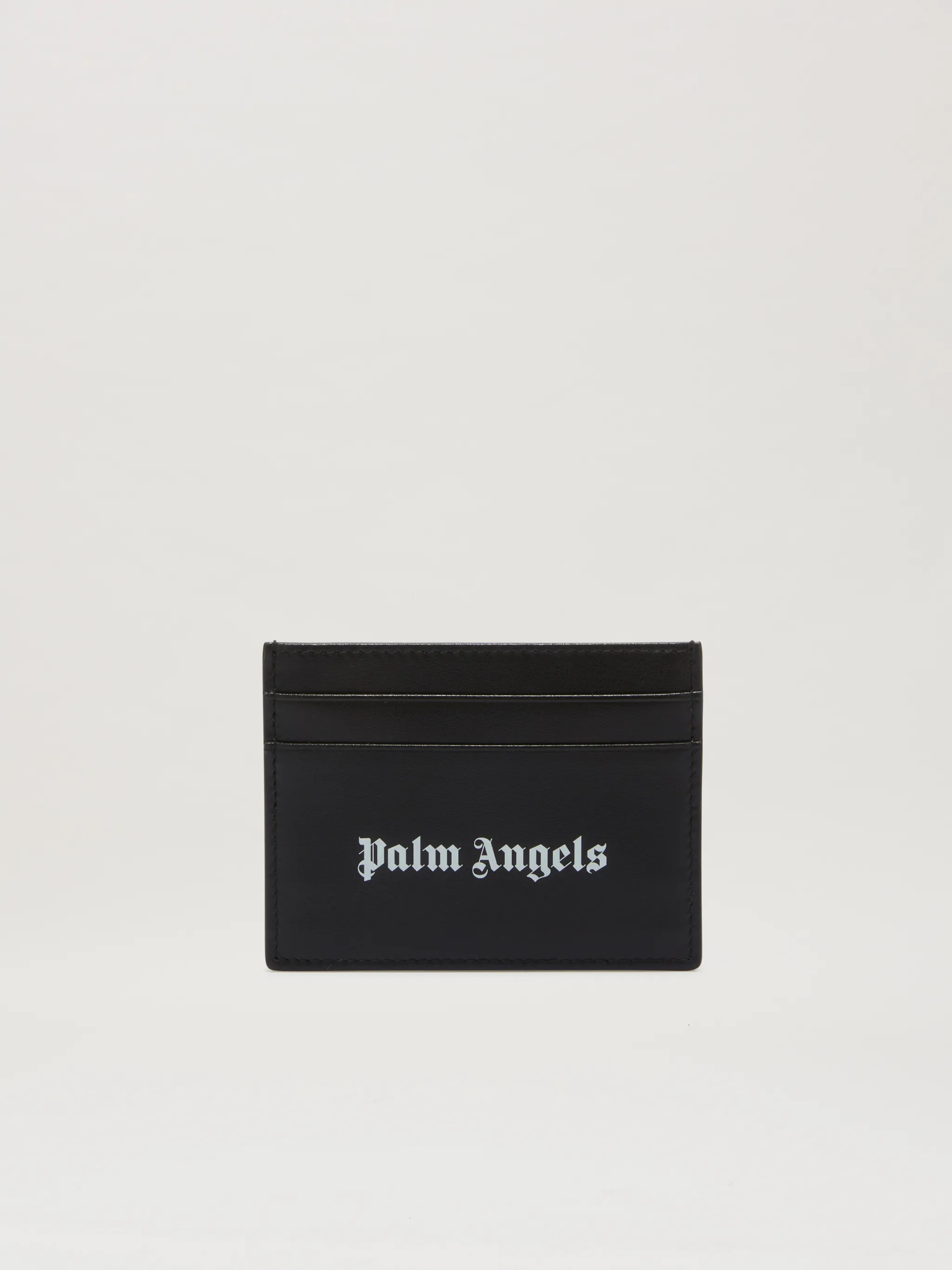 Logo Card holder in black - Palm Angels® Official