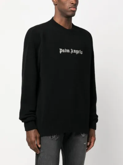 Palm Angels logo embroidered jumper Eraldo YE