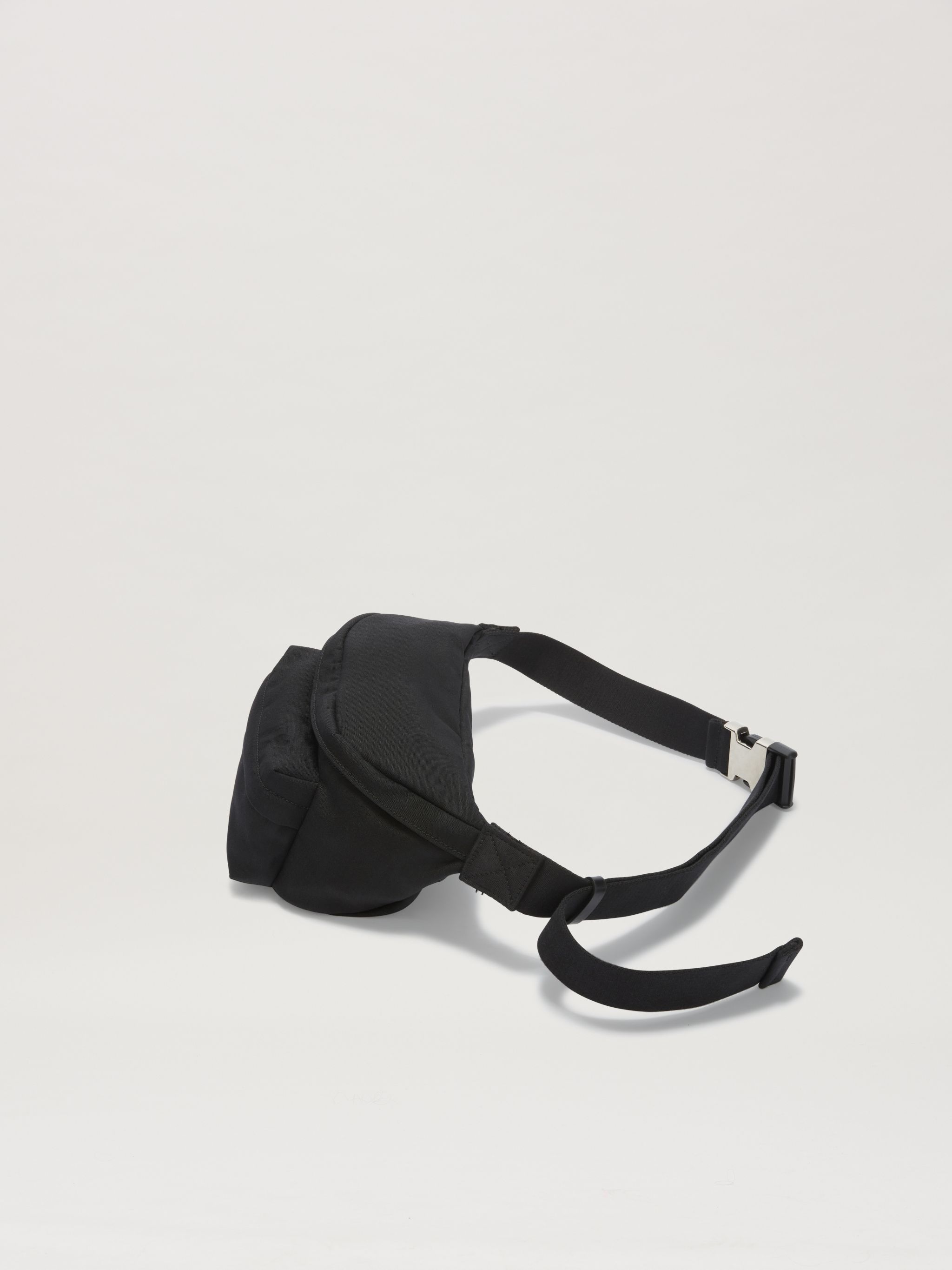 Logo Fanny Pack In Black - Palm Angels® Official