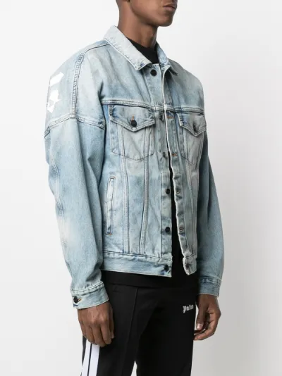 denim jacket collar up