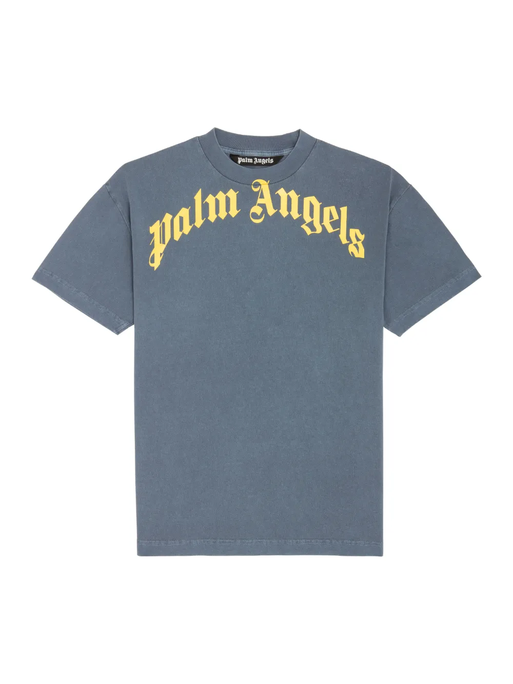 logo-print crew-neck T-shirt - Palm 