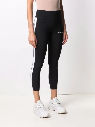 Palm Angels logo-print high-rise 