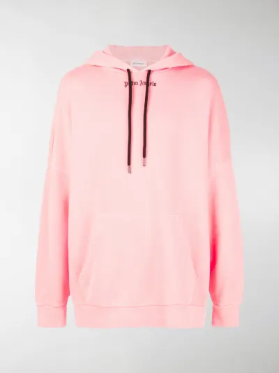 palm angels hoodie pink