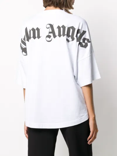logo-print oversize T-shirt | Palm 