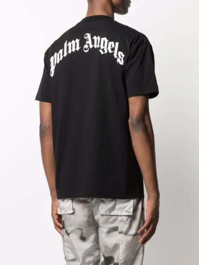 palm angel logo shirt