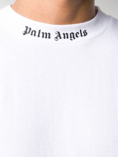 palm angels white t