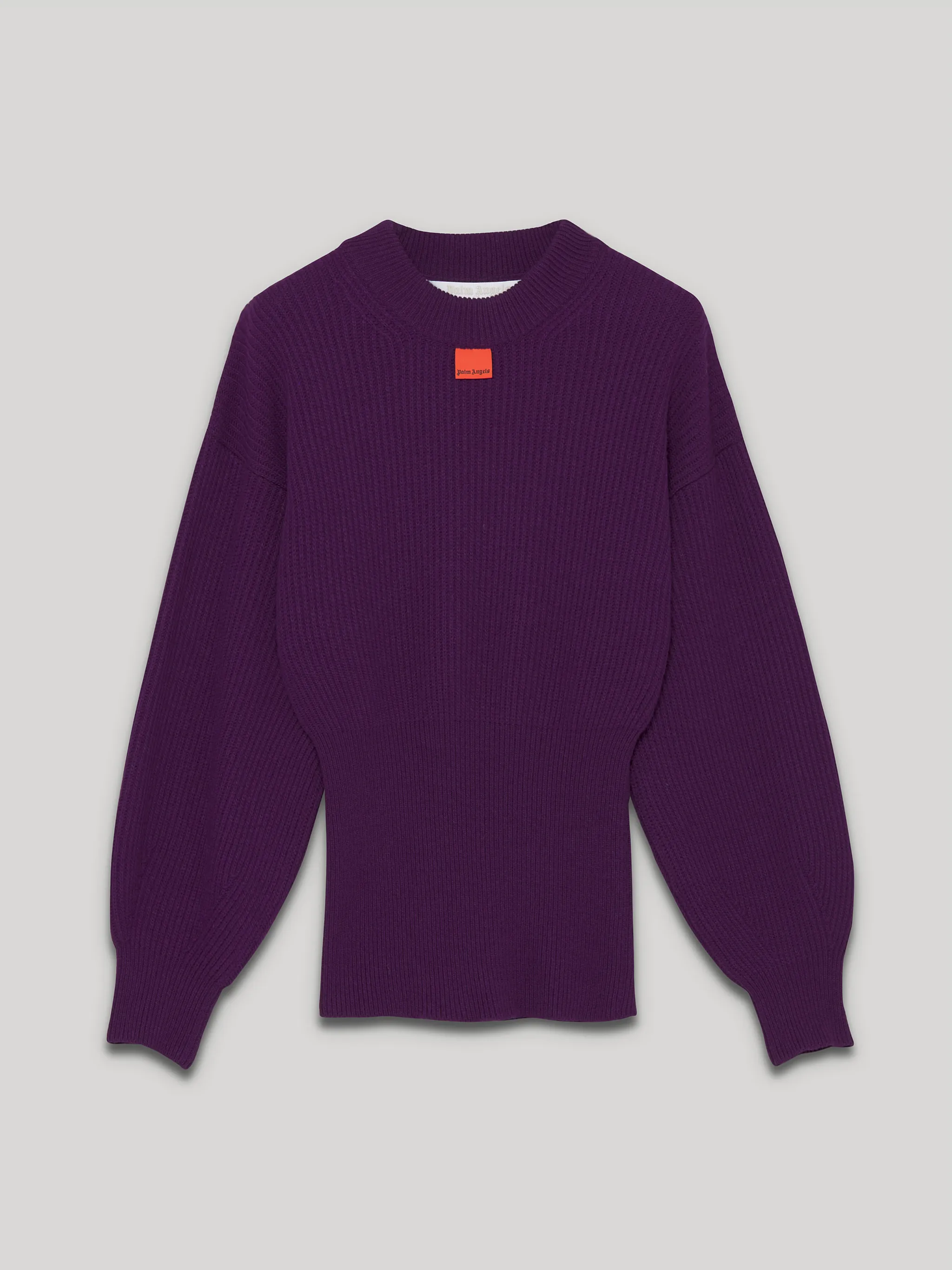 logo tag crew-neck jumper - Palm Angels 