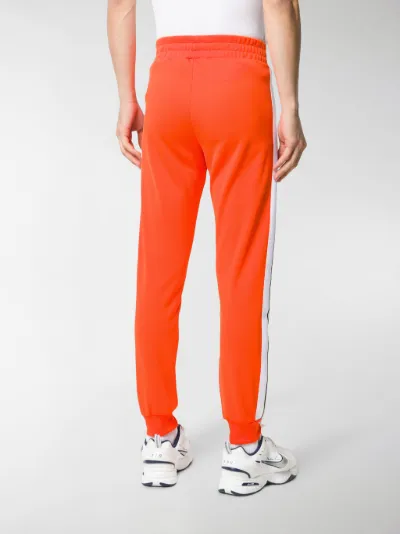 palm angels orange track pants