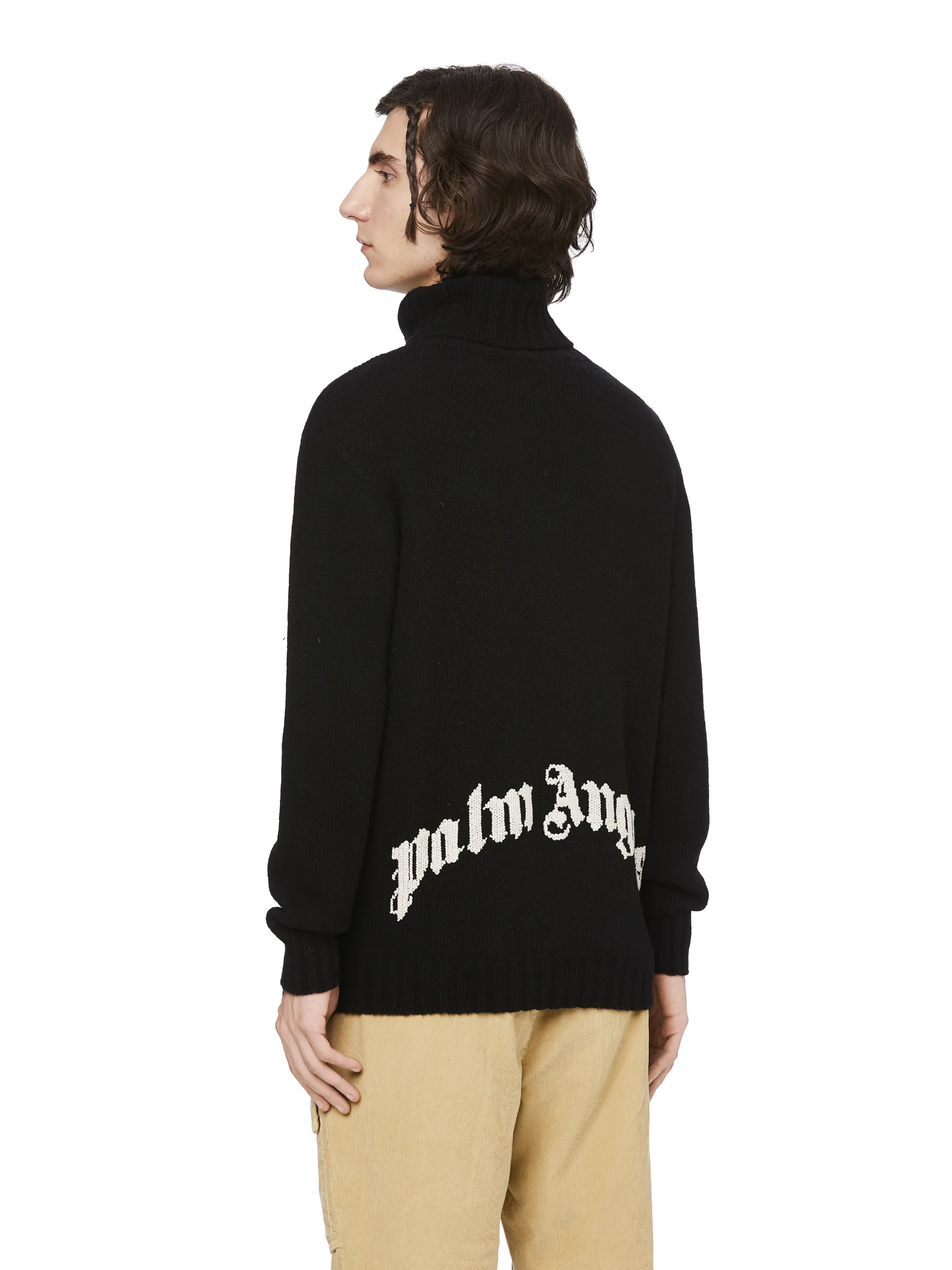 turtleneck crew neck sweatshirt