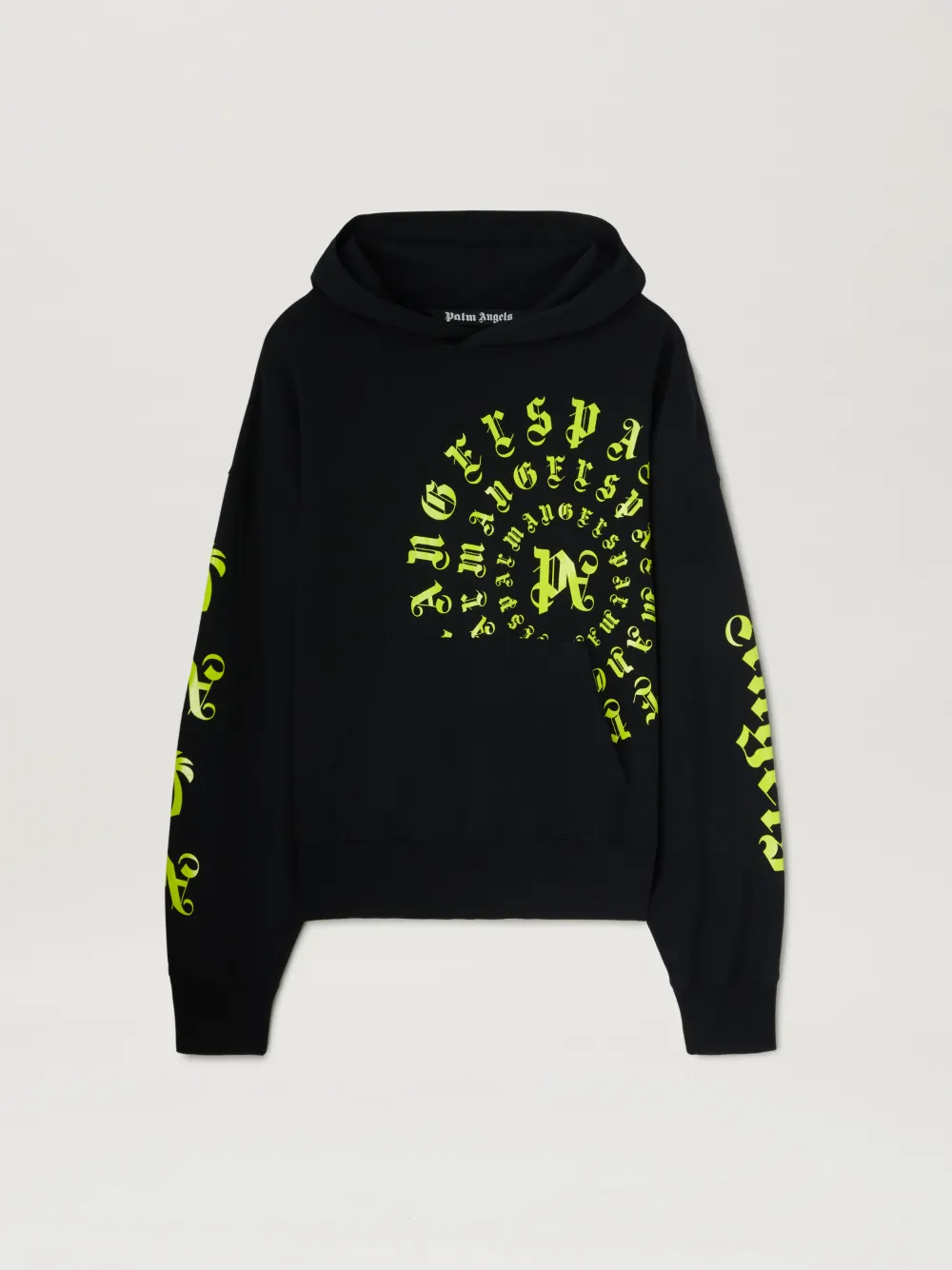 Logo Vertigo Hoodie in black - Palm Angels® Official