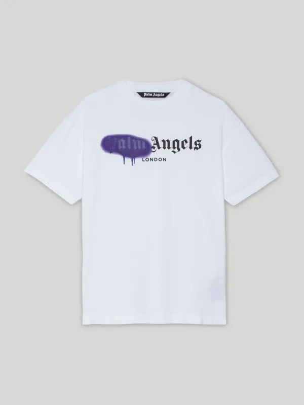 LONDON SPRAYED LOGO TSHIRT Palm Angels® Official