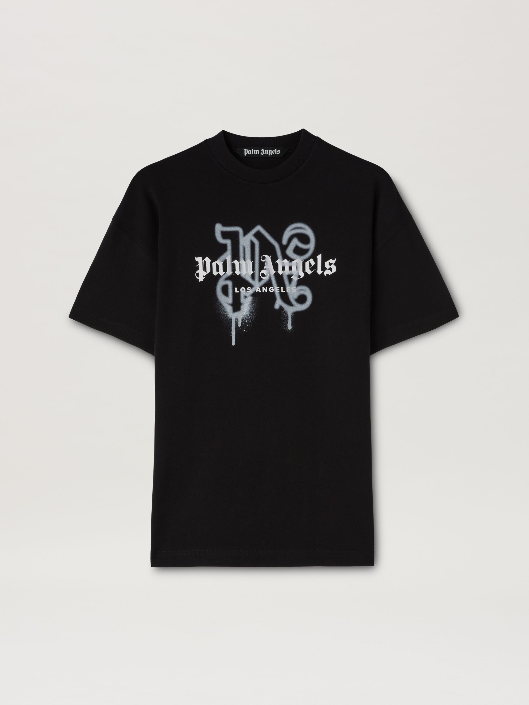MONOGRAMM SPRAY CITY T-SHIRT LOS ANGELS - Palm Angels® Official