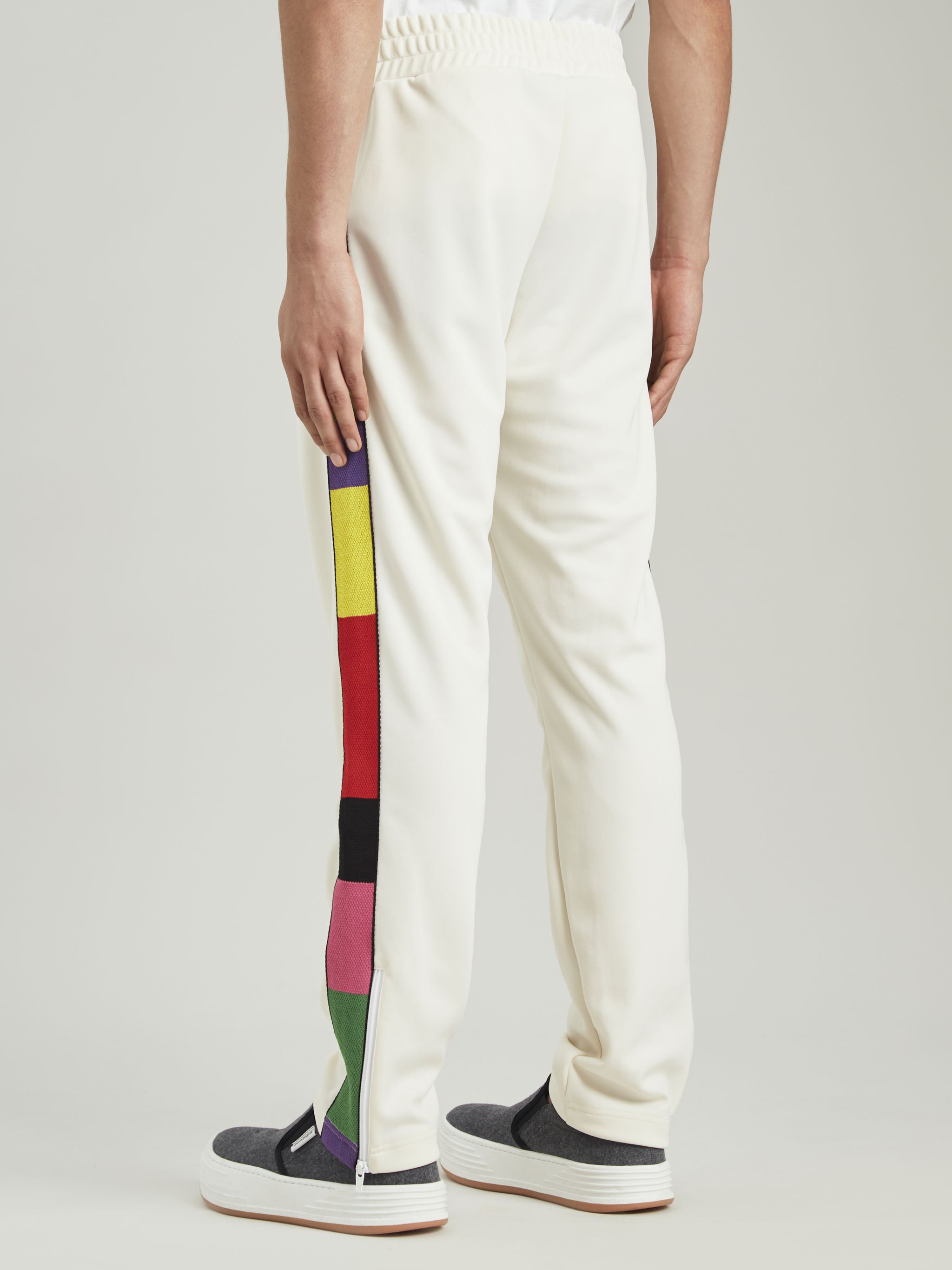 MISSONI TRACK PANTS in white - Palm Angels® Official