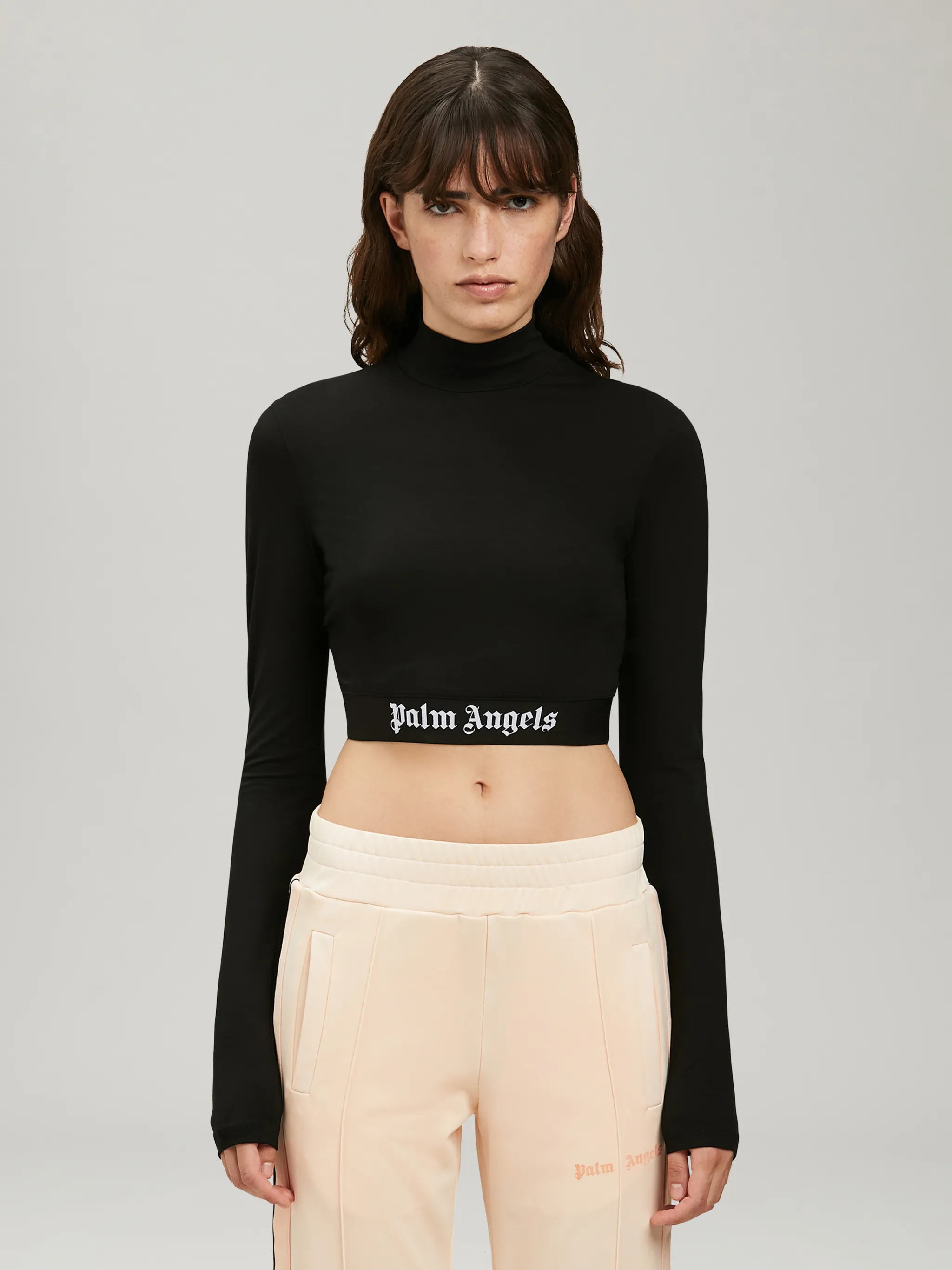 MOCK NECK TOP - Palm Angels® Official