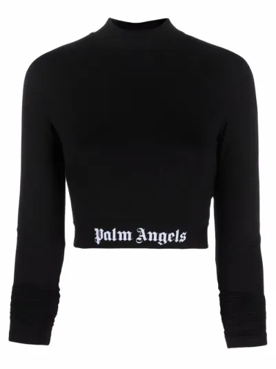 mock neck training top | Palm Angels 