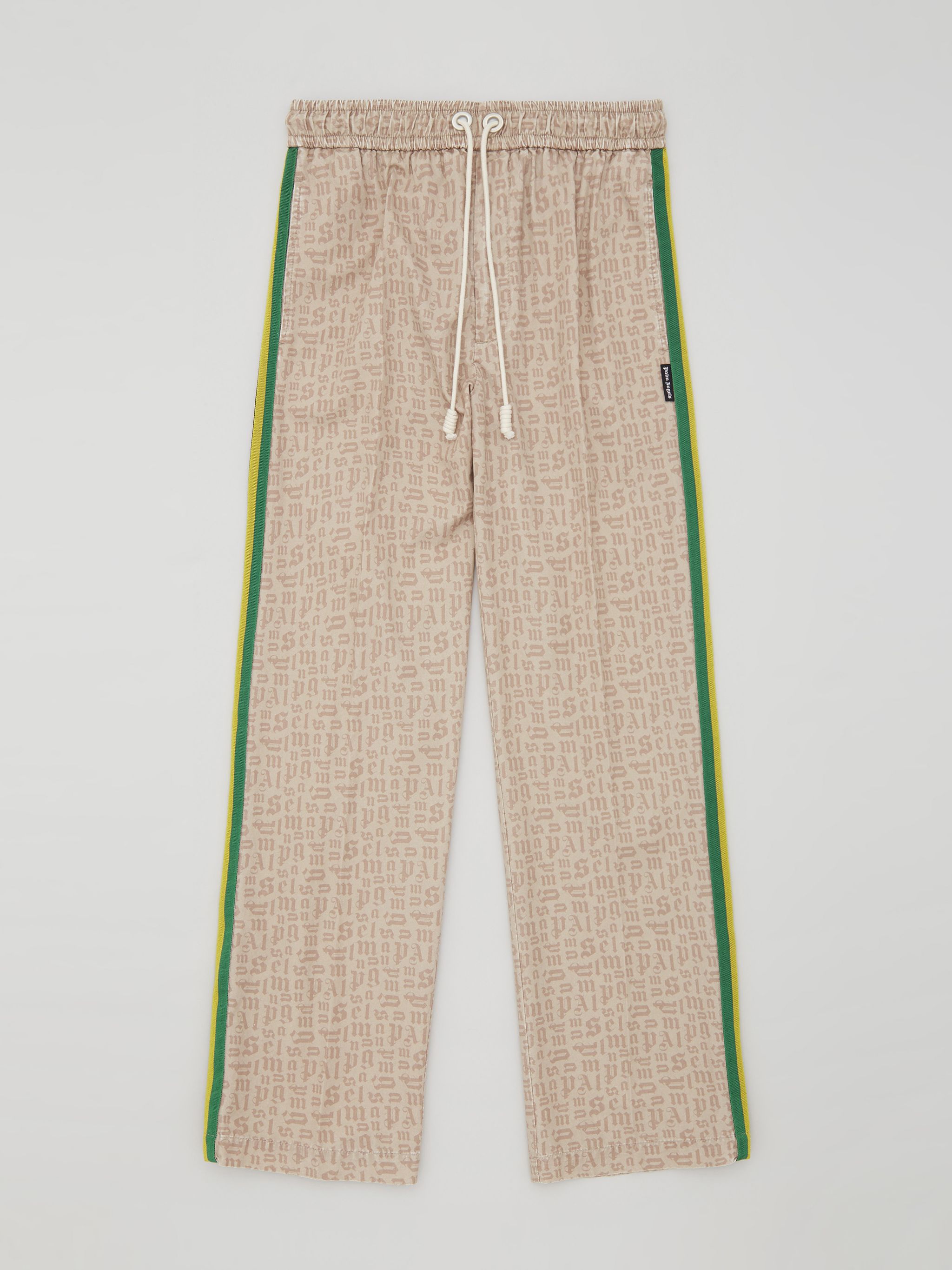 palm angels green track pants