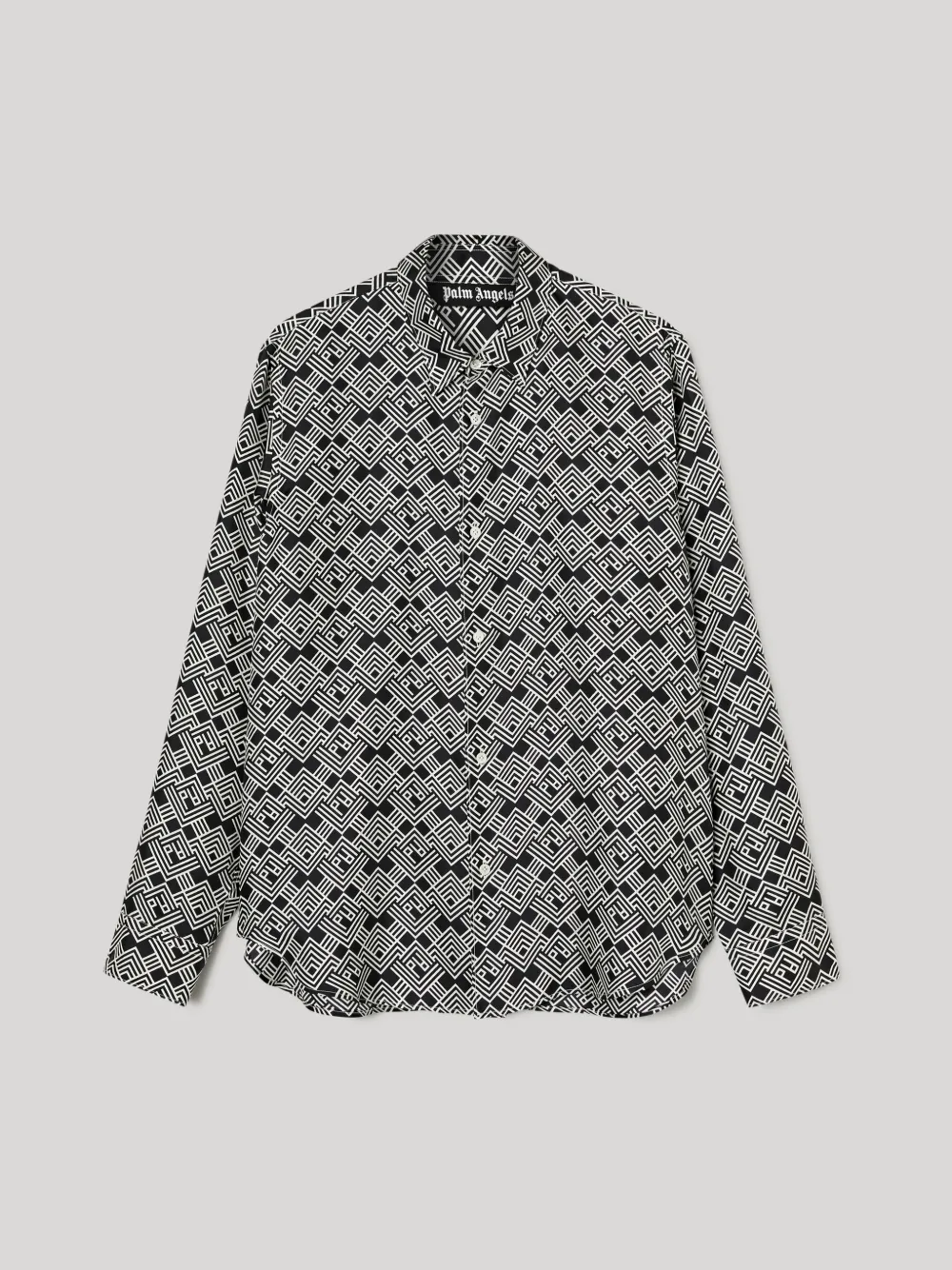 MONOGRAM SHIRT - Palm Angels® Official