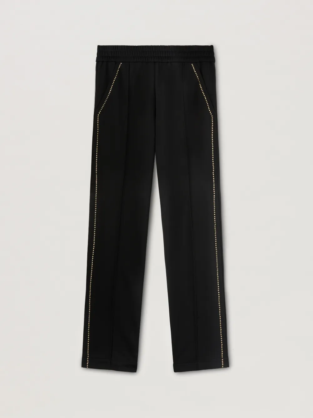 パンツ PALM ANGELS MONOGRAM JACQUARD KNIT TROUSERS Palm Angels Monogram Jacquard Knit Trousers in White | Lyst