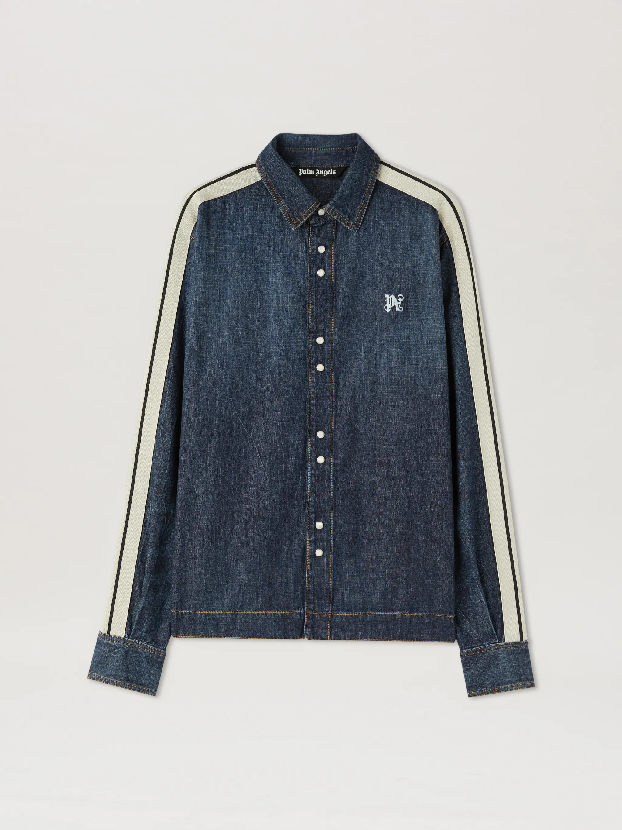 Monogram Track Denim Jacket