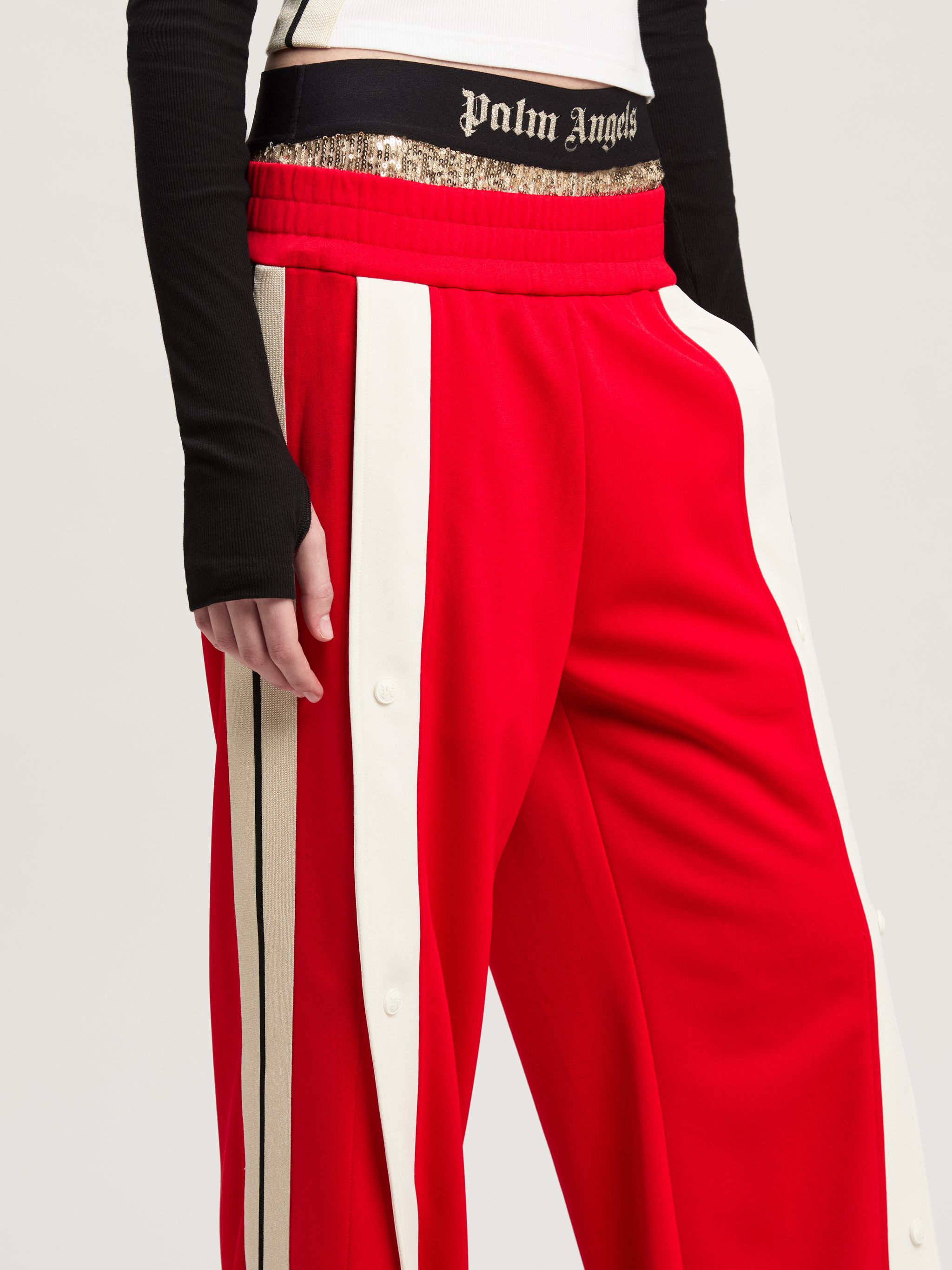 Palm angels track pants red on sale