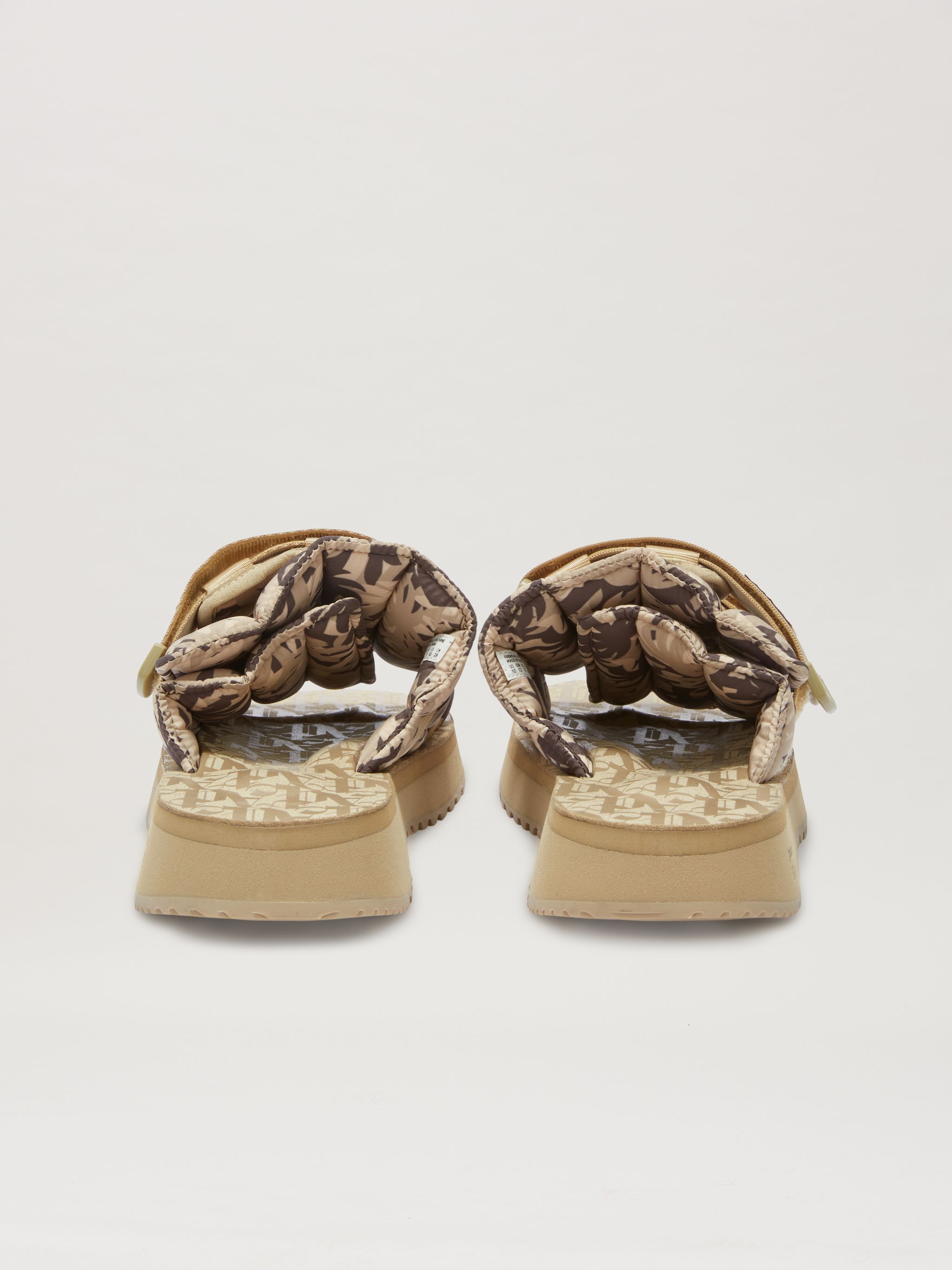 Moto-P Sandals Palm Angels x Suicoke in neutrals - Palm Angels® Official