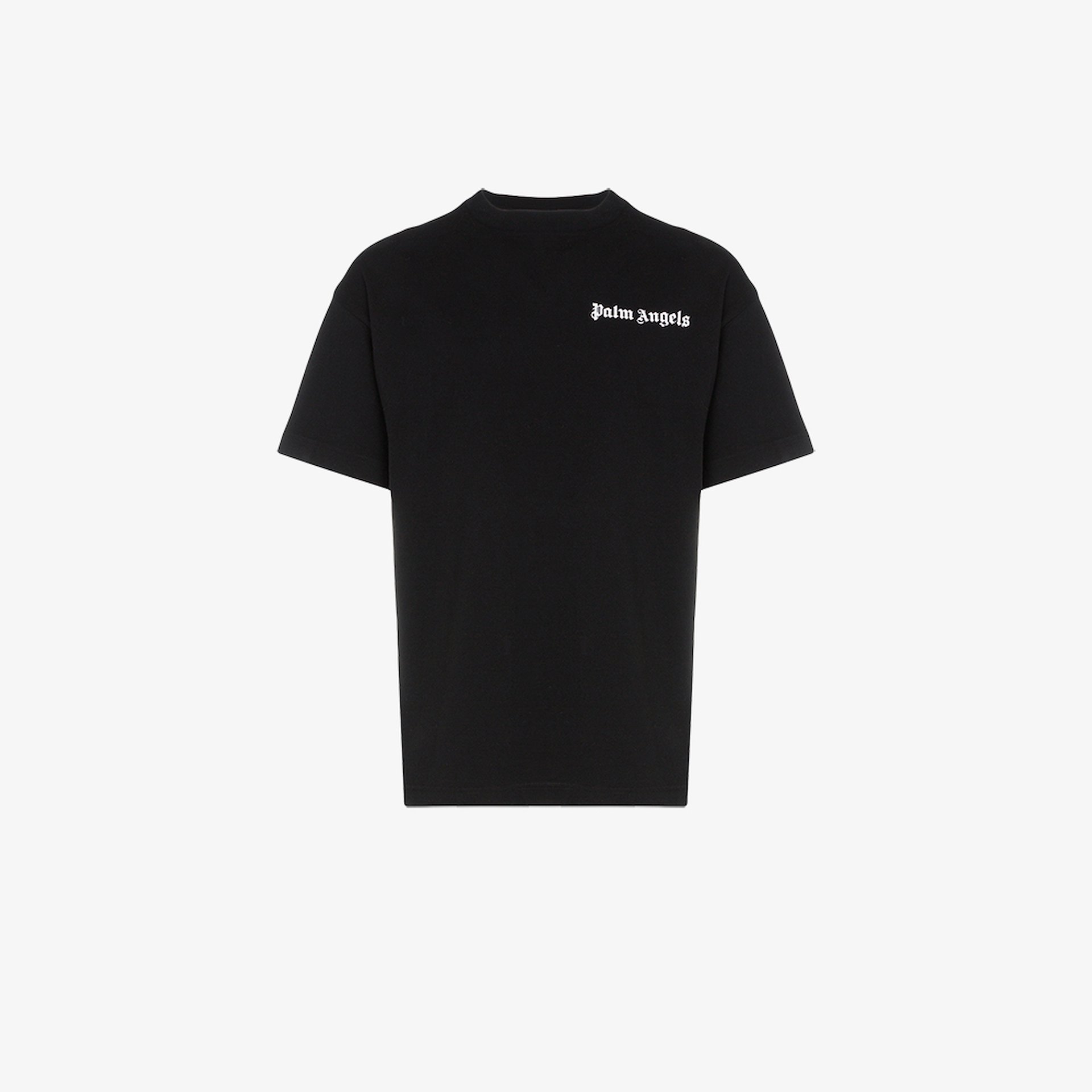 Palm Angels New Basic Logo T Shirt Browns