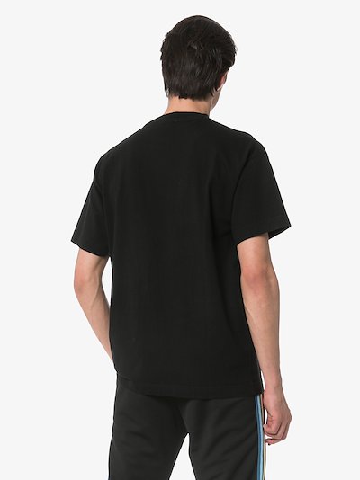 Palm Angels New Basic Logo T Shirt Browns