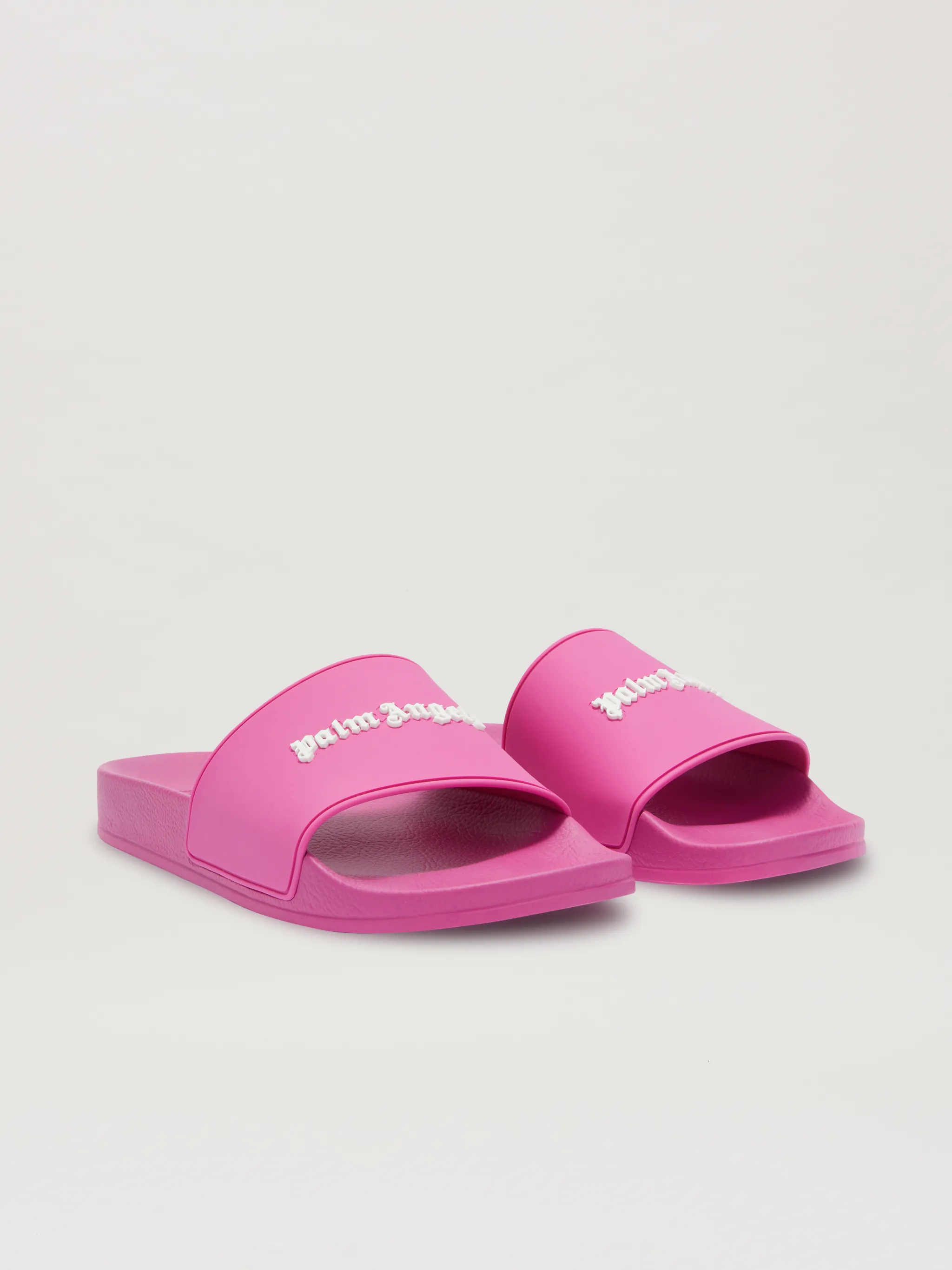 New Logo Pool Slider in pink - Palm Angels® Official