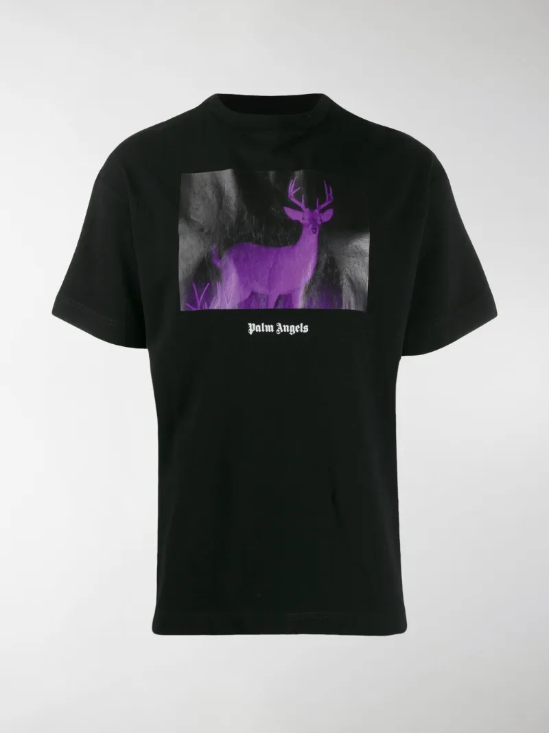 Palm Angels night vision deer T-shirt 