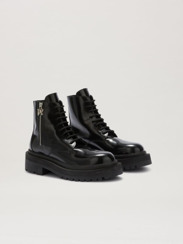 Pa Ankle Combat Boots on Sale - Palm Angels® Official