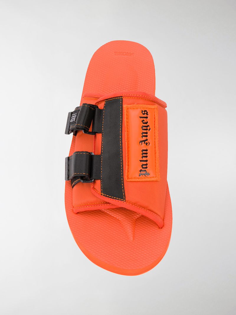 palm angels slides orange