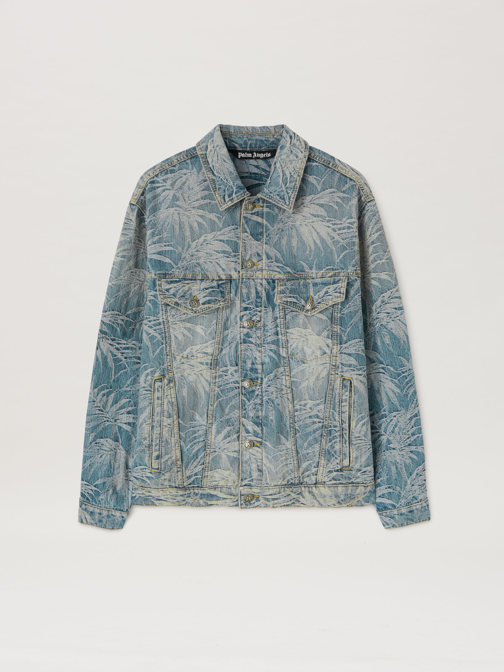 Palm angels jeans jacket hotsell