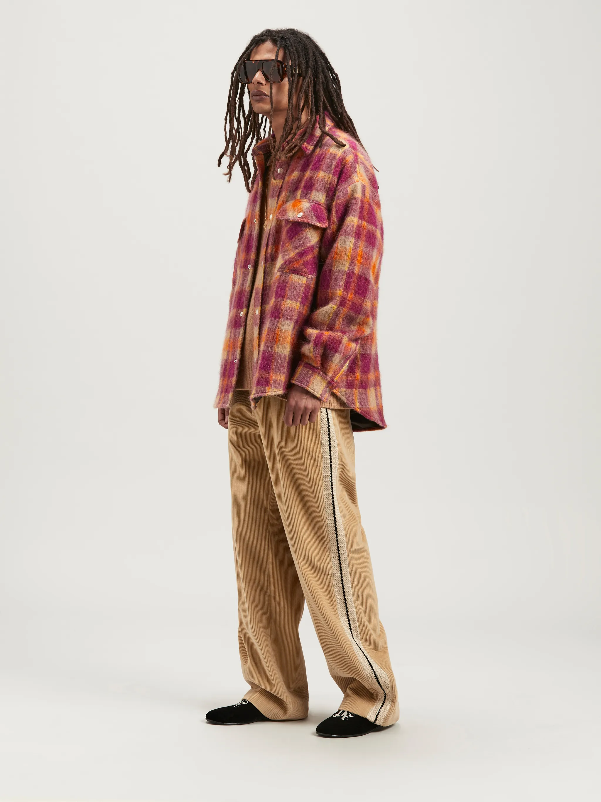 Pantaloni In Velluto A Coste