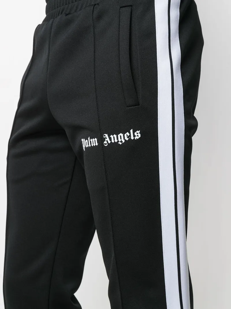 Palm Angels Pantaloni sportivi con logo nero | MODES