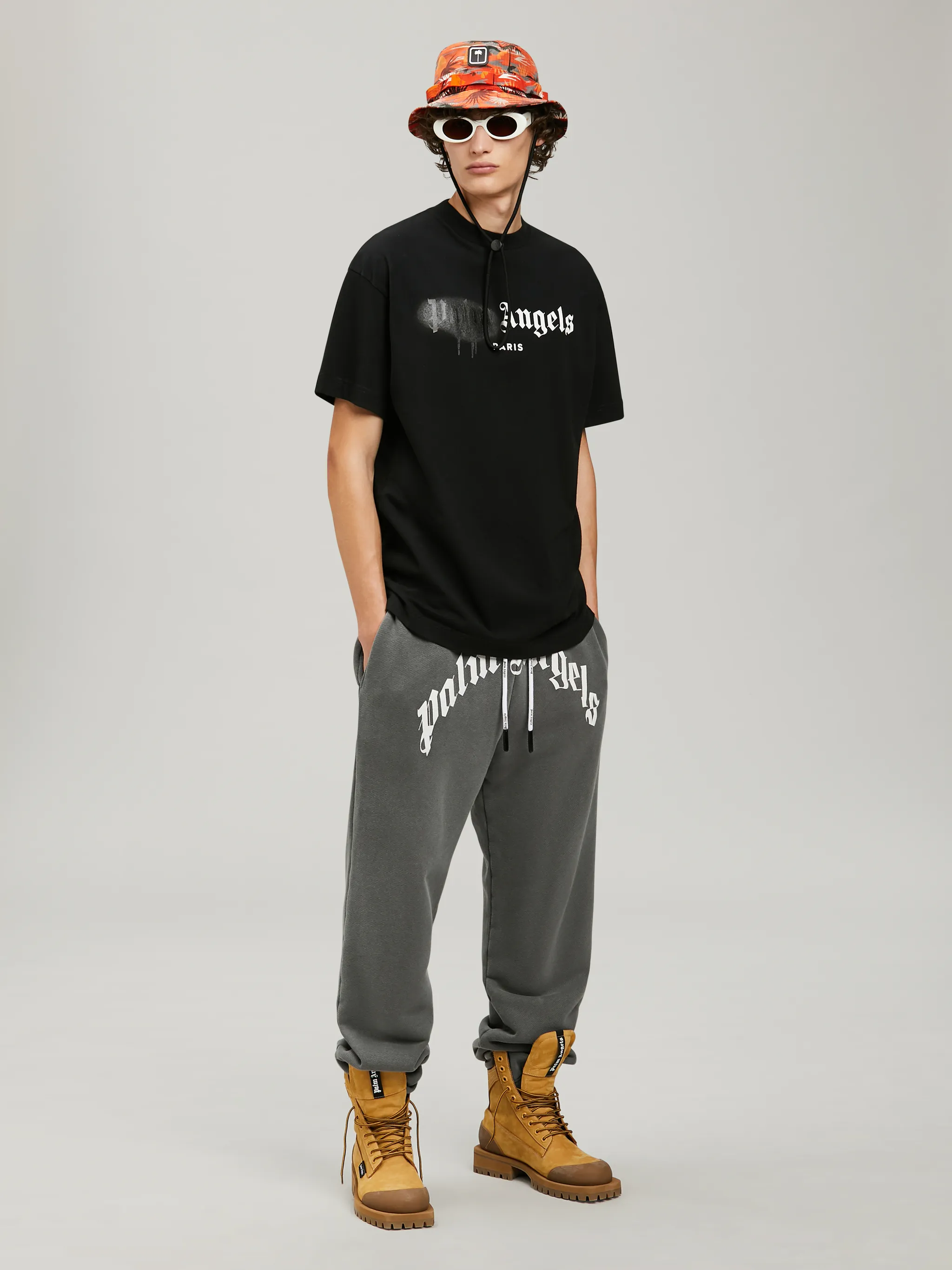 palm angels paris spray t shirt