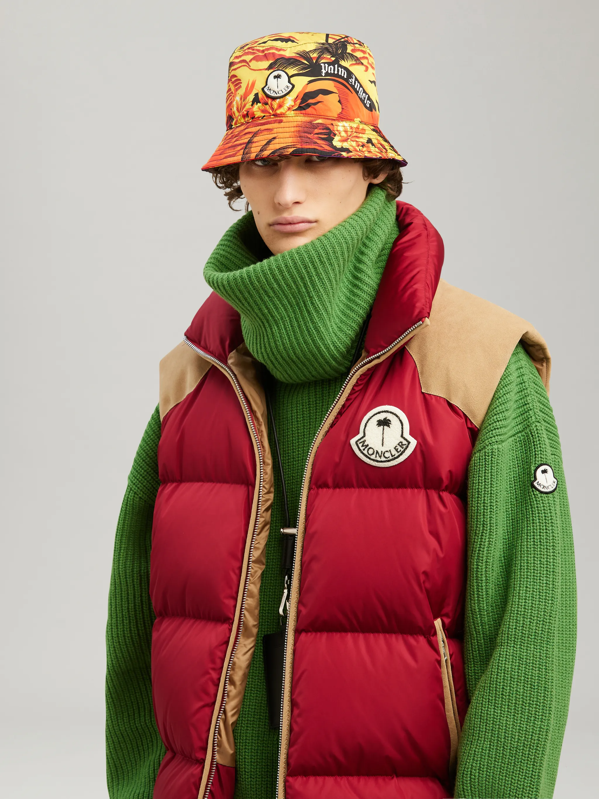 PAXMONCLER CAPPELLO DA PESCATORE HAWAII - Sito ufficiale di Palm Angels®