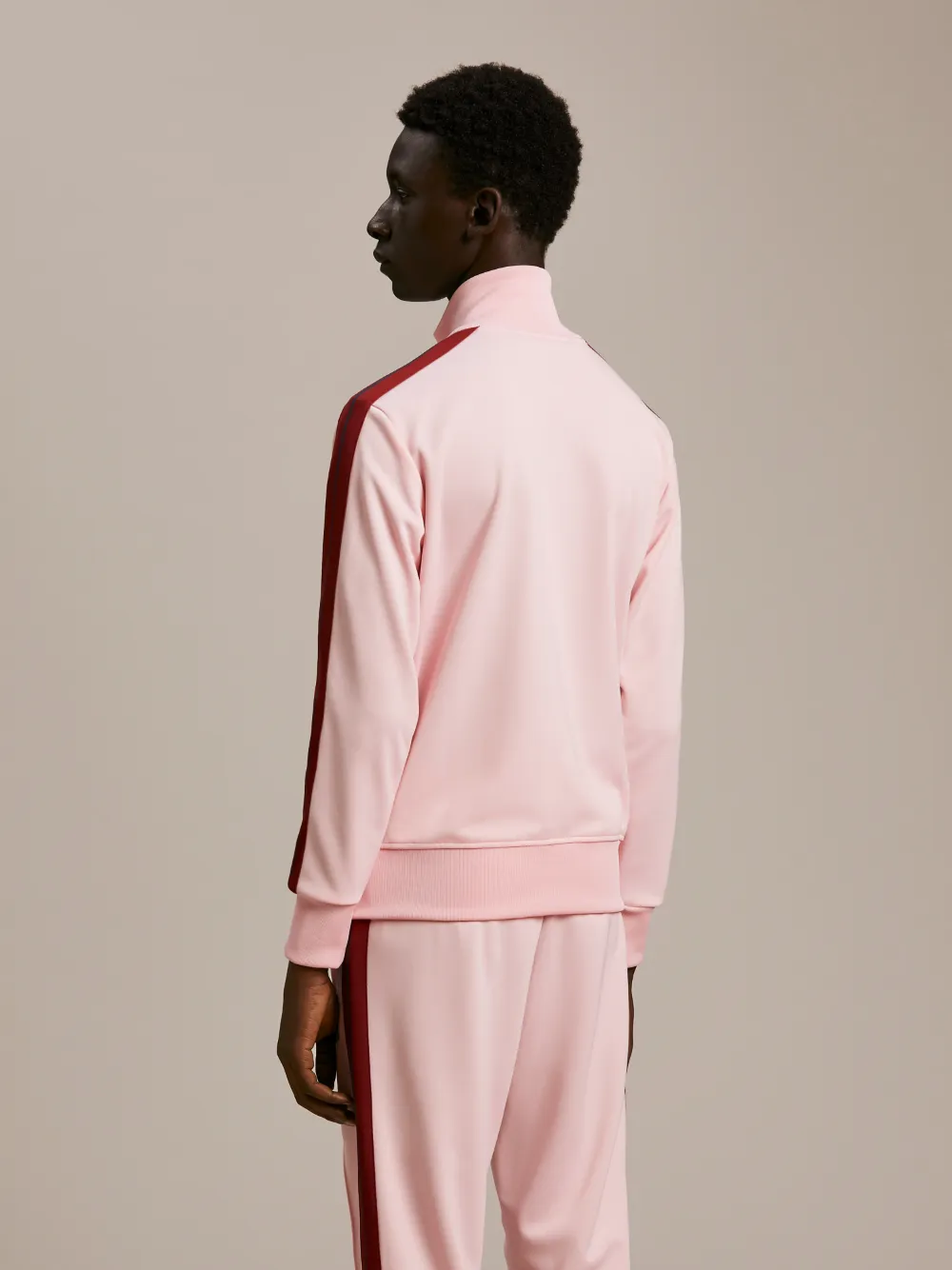 PINK TRACK JACKET in pink Palm Angels® Official