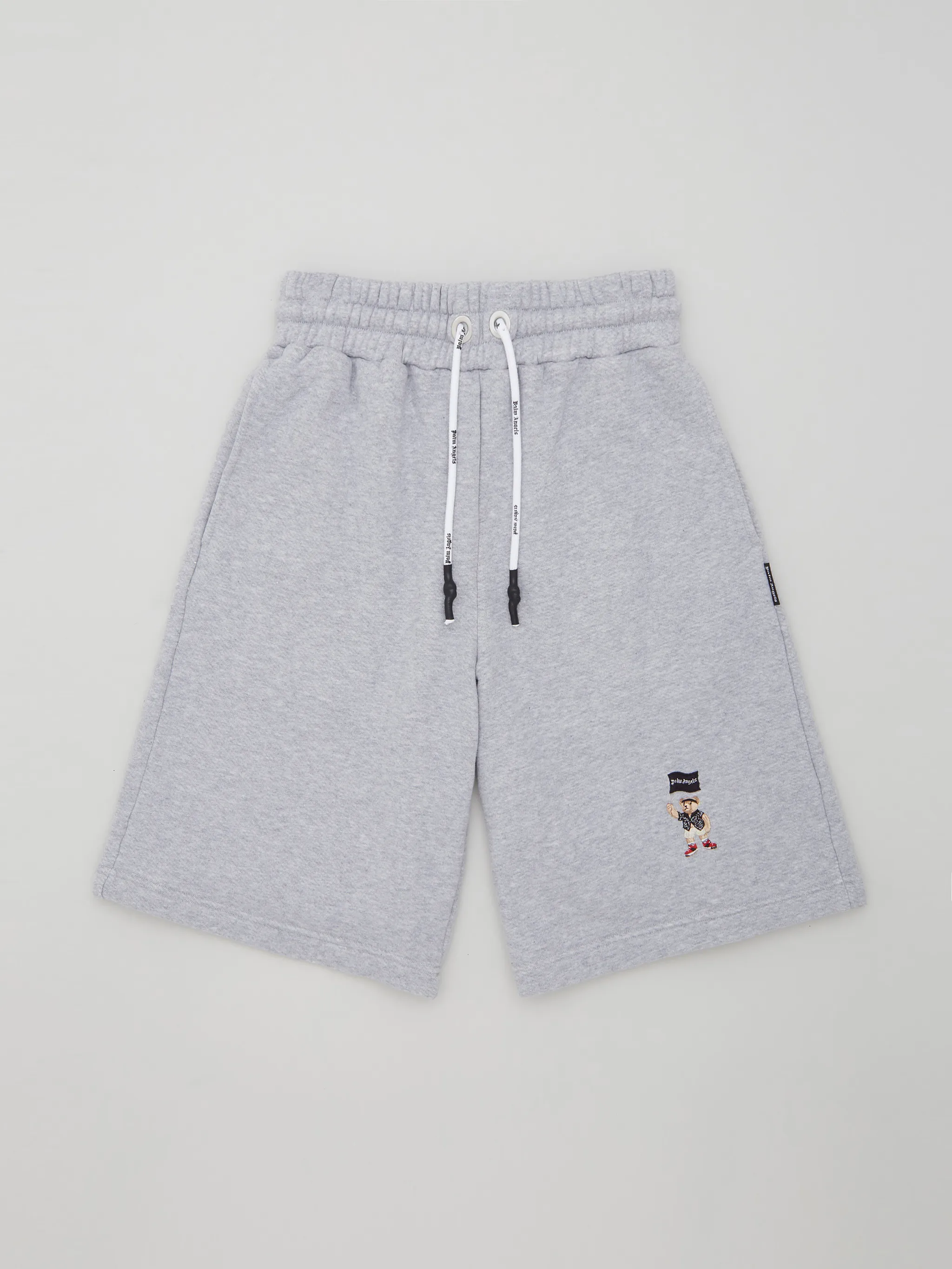 【関税&送料込み】Palm Angels Mini Bear Monogram Shorts PIRATE BEAR SHORTS in grey - Palm Angels® Official