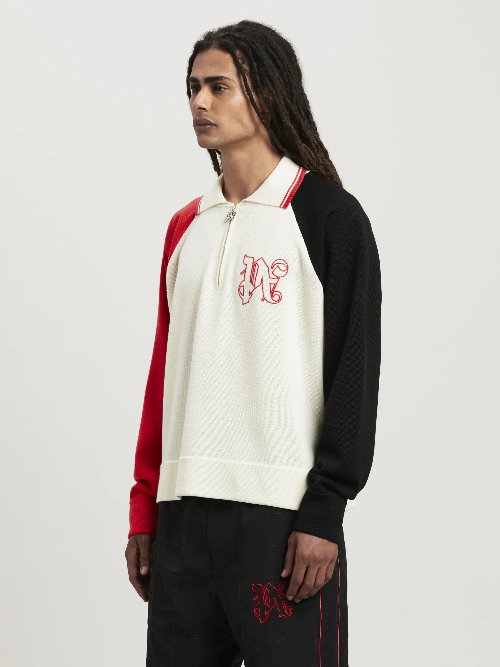 POLO RACING in white - Palm Angels® Official