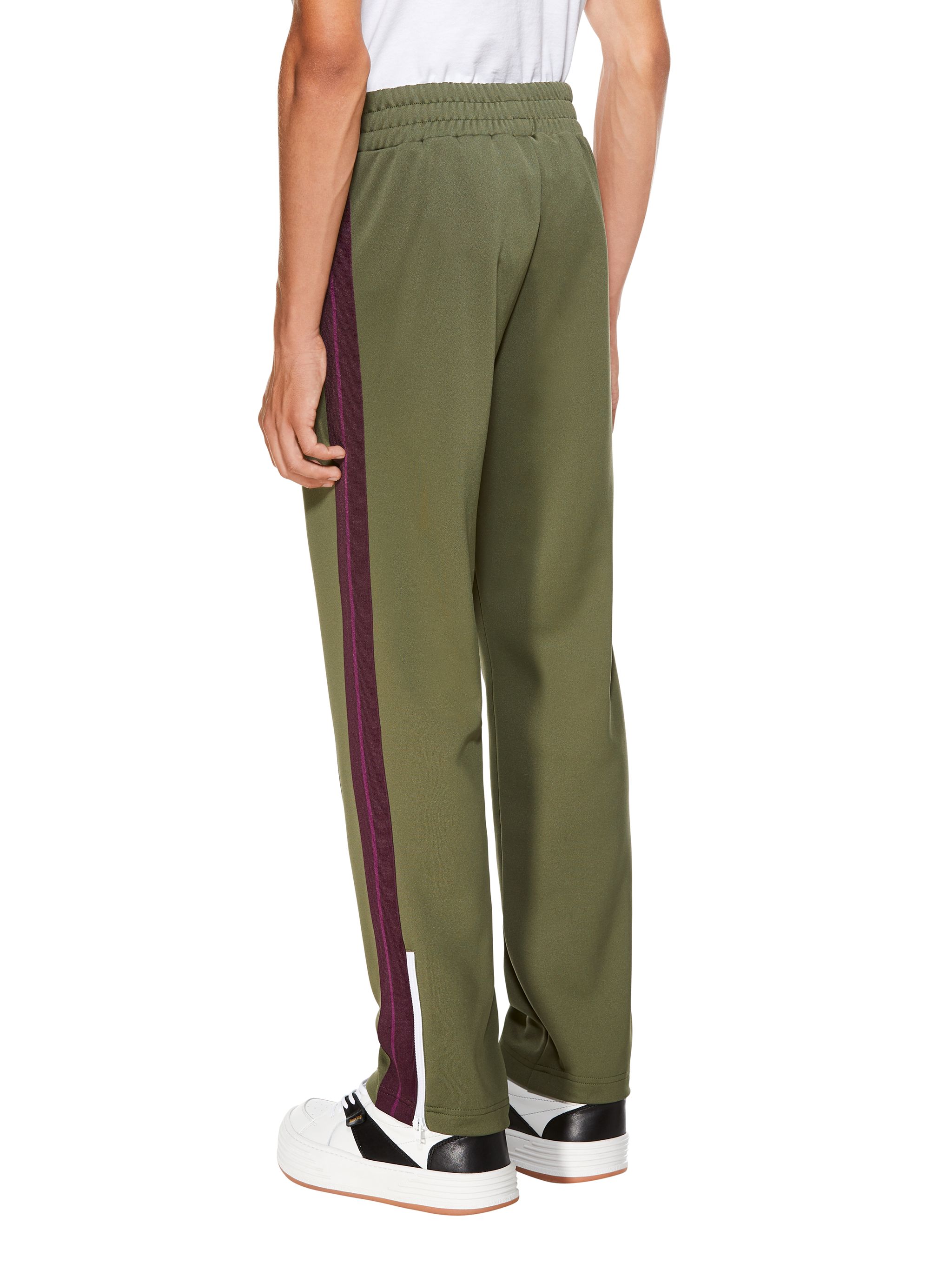 palm angels green track pants