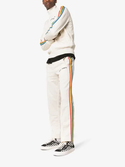 palm angels rainbow tracksuit