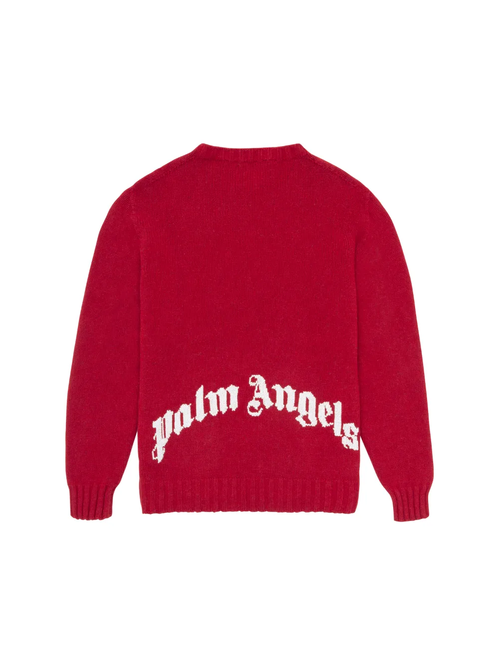 palm angels red sweatshirt